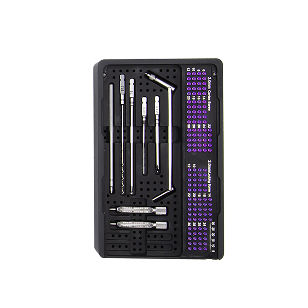 Mini juego de instrumentos de placa de bloqueo de fragmentos